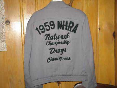 Detroit Dragway - 1959 Nationals Jacket From Randy (newer photo)